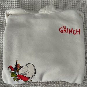 Hollister boys White Grinch Hoodie